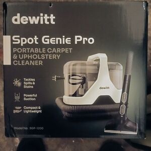 Spot Genie Pro Portable Carpet & Upholstery Cleaner - Black